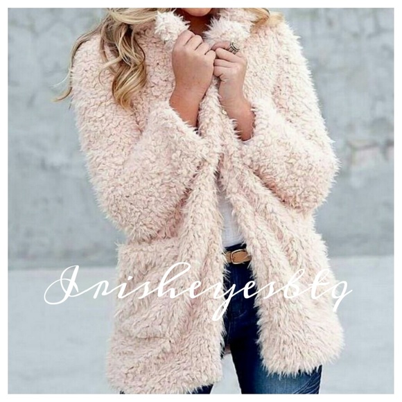 Daphne shaggy faux fur coat - Picture 5 of 7